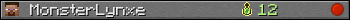 MonsterLynxe userbar 350x20