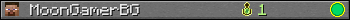 MoonGamerBG userbar 350x20