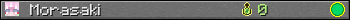 Morasaki userbar 350x20