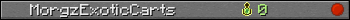 MorgzExoticCarts userbar 350x20