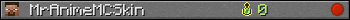 Юзербар 350x20 для MrAnimeMCSkin