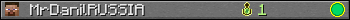 MrDanilRUSSIA userbar 350x20