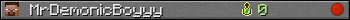 MrDemonicBoyyy userbar 350x20