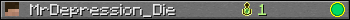 MrDepression_Die userbar 350x20