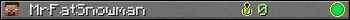 MrFatSnowman userbar 350x20