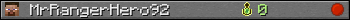 MrRangerHero92 userbar 350x20