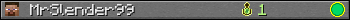 MrSlender99 userbar 350x20