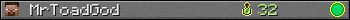 MrToadGod userbar 350x20