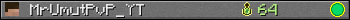 MrUmutPvP_YT userbar 350x20