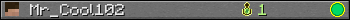 Mr_Cool102 userbar 350x20