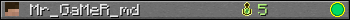 Mr_GaMeR_md userbar 350x20