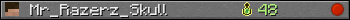 Mr_Razerz_Skull userbar 350x20