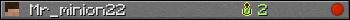 Benutzerleisten 350x20 für Mr_minion22
