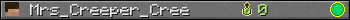 Mrs_Creeper_Cree userbar 350x20