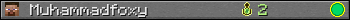 Muhammadfoxy userbar 350x20