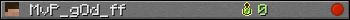 MvP_gOd_ff userbar 350x20