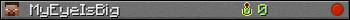 MyEyeIsBig userbar 350x20