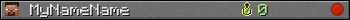 MyNameName userbar 350x20