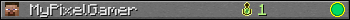 MyPixelGamer userbar 350x20