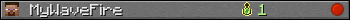 Юзербар 350x20 для MyWaveFire