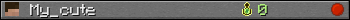 Benutzerleisten 350x20 für My_cute