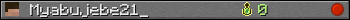 Myabujebe21_ userbar 350x20