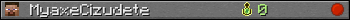 MyaxeCizudete userbar 350x20