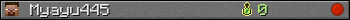 Myayu445 userbar 350x20
