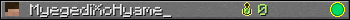 MyegediXoHyame_ userbar 350x20