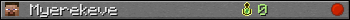 Myerekeve userbar 350x20