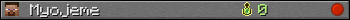 Myojeme userbar 350x20