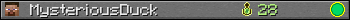 MysteriousDuck userbar 350x20