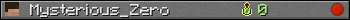 Mysterious_Zero userbar 350x20