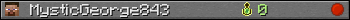 MysticGeorge843 userbar 350x20