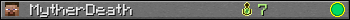 MytherDeath userbar 350x20