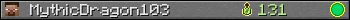 MythicDragon103 userbar 350x20