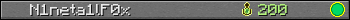 N1neta1lF0x userbar 350x20