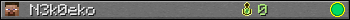 N3k0eko userbar 350x20