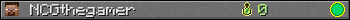 NCGthegamer userbar 350x20