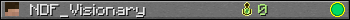 Benutzerleisten 350x20 für NDF_Visionary