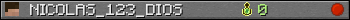 NICOLAS_123_DIOS userbar 350x20