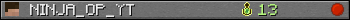 NINJA_OP_YT userbar 350x20