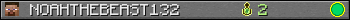 NOAHTHEBEAST132 userbar 350x20