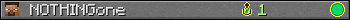 NOTHINGone userbar 350x20