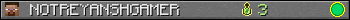 NOTREYANSHGAMER userbar 350x20