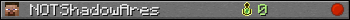 NOTShadowAres userbar 350x20