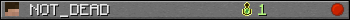 NOT_DEAD userbar 350x20