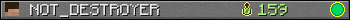 NOT_DESTROYER userbar 350x20