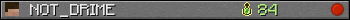 NOT_DRIME userbar 350x20