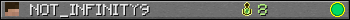 NOT_INFINITY9 userbar 350x20